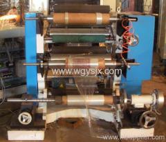 vertical type slitting and rewinding machine