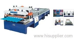 Color Tile Forming Machine