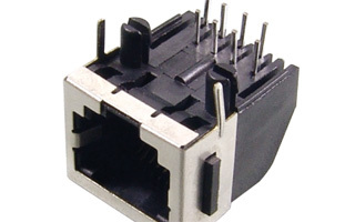 RJ45  half shield modular jack