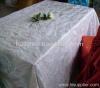 embroidery table cloth