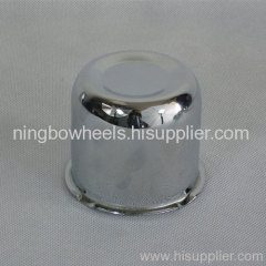 Steel wheel nut cap