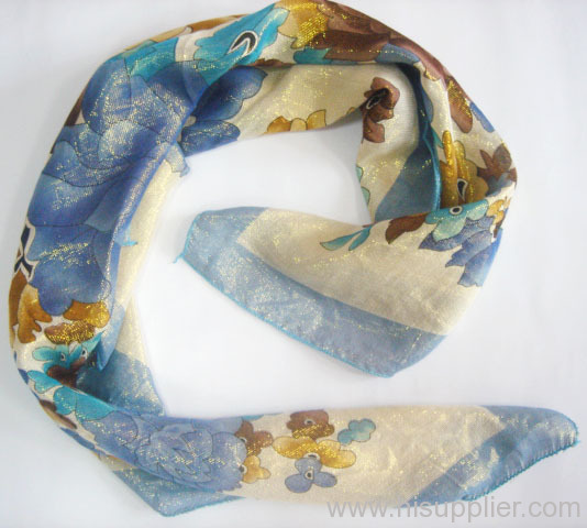 Fashion artifical silk scarf