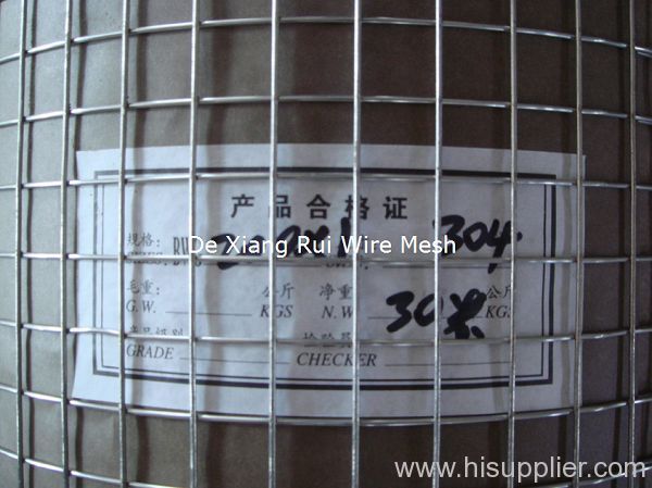 stainless steel welded mesh