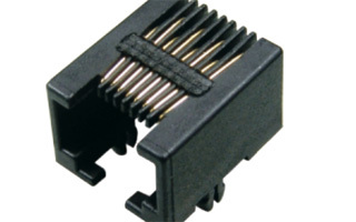 RJ45 5321 right side entry modular jack