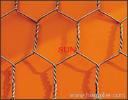 hexagonal wire fence