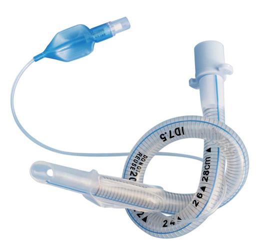 Cuffed Reinforced tracheal tube