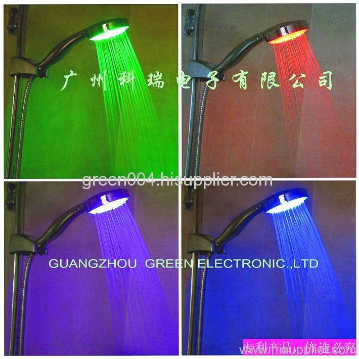 LED shower head