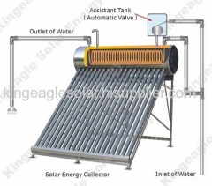 Pressurized Solar Water Heater, Compact Solar Heaters, Solar Panel, Heat Pipe Vacuum Tubes