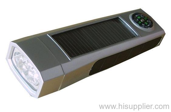 Solar flashlight