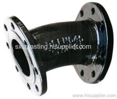 double flanged 45 bend