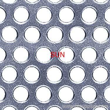 round hole perforated mesh