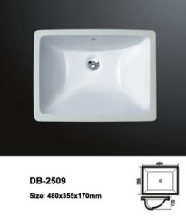 Under mount Sinks,Rectangle Undermount Sink,Undermounted Sink,Undermounted Lavatory,Undermounted Bathroom Washbasin