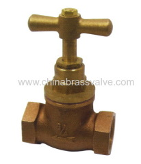 Bronze stop valve