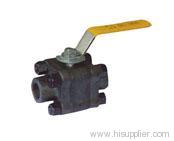 Forged steel flange ball valve