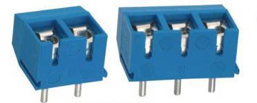 5.0mm 2 pole industrial terminal blocks