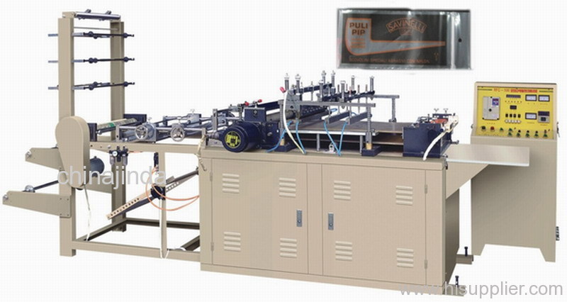 Three side sealing bag making machine