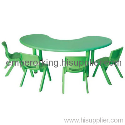 plastic kid's chair and table