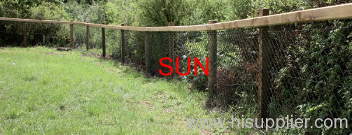 Prairie chain link fence