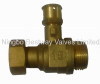 brass lock ball valve