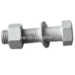hex bolt with nut