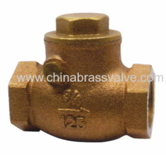 Bronze Horizontal Swing Check Valve