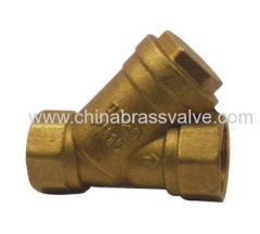 Brass Y-type Strainer Valve