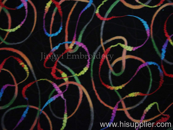 Embroidery Wool Fabric