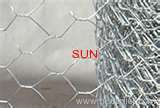 galvanized hexagonal iron wire mesh