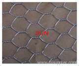 Hexagonal wire fencing