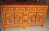 Antique reproduction wooden cabinet