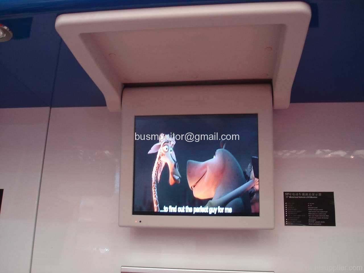 bus lcd monitor