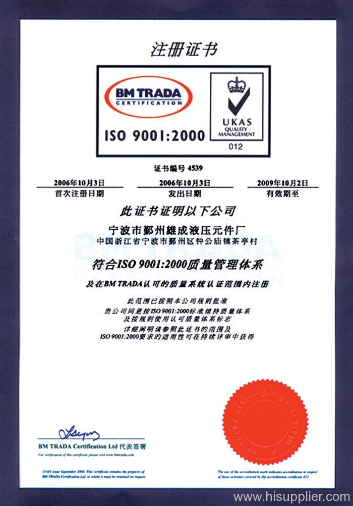 Iso Certification