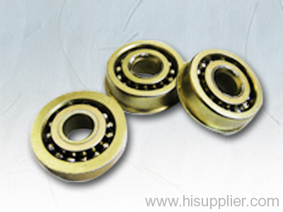 flange radial and axial bearings