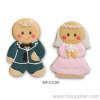 Gingerbread groom&bride