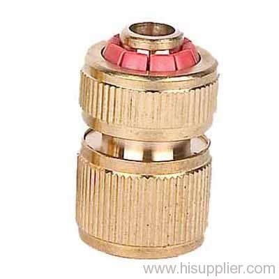 good quality brass hose connector quick-click snap fit