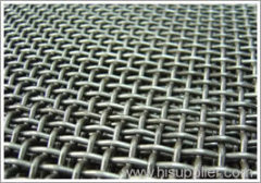 Crimped wire mesh