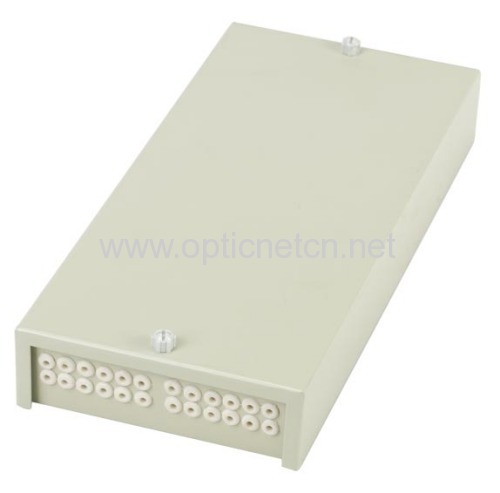 24 fibers Metal ODF Fiber Optic Cable Termination Boxes Fiber Optic Termination Cabinet Indoor Fiber Termination Box