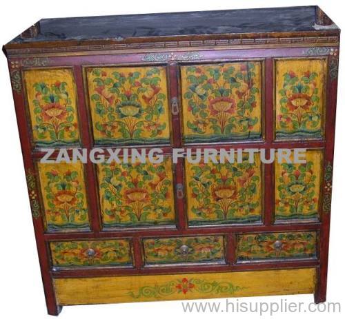 chinese old tibetan cabinet