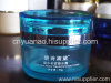 oval	glass	cosmetic	jar	black