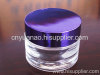 oval cosmetics jar