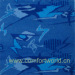 Blue Jaquard Car Fabric