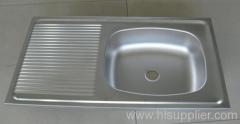 stainless steel sink