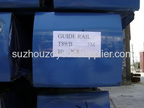 guide rail: T89/B