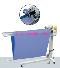 Automatic Cutting and Hem embroidering Machine