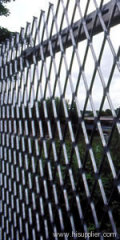 Expanded Metal Fence