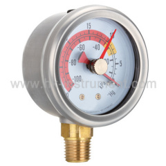 pressure gauge with Red Pointer