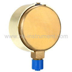 Cast Brass Liquid Filled Gauge