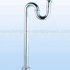 bathroom chrome plated S trap