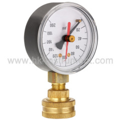 Water Test Pressure Gauge