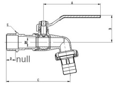 brass bibcock